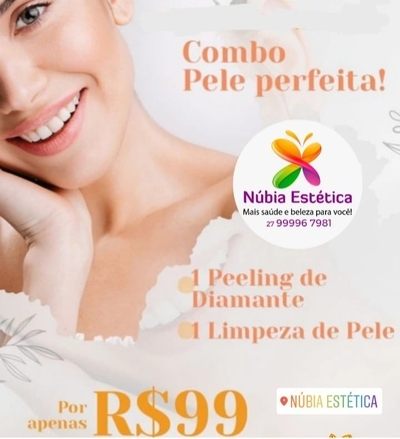 Limpeza de Pele mais Peeling Diamante