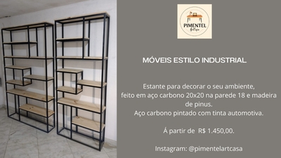 Estante Estilo Industrial
