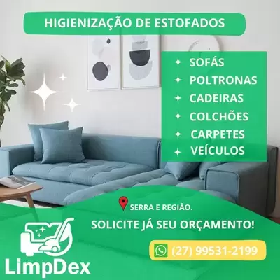 LimpDex Higienização de Estofados