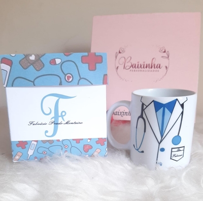 Caneca de cerâmica tradicional 325ml Personalizada