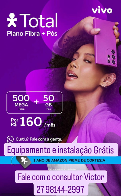 Internet Vivo Fibra WIFI